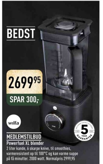 Imerco Wilfa blender tilbud