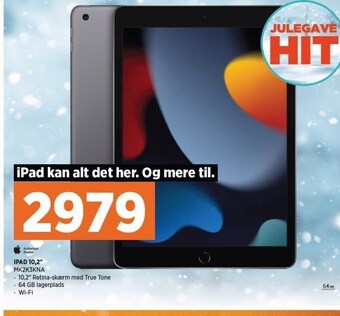 Power Ipad 10,2" tilbud