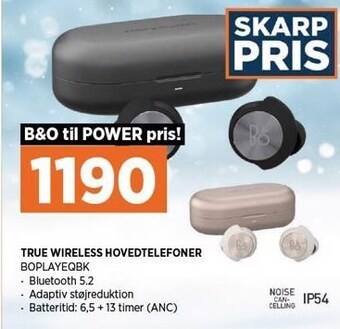 Power True wireless hovedtelefoner tilbud