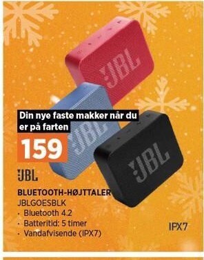 Power Bluetooth-højttaler tilbud