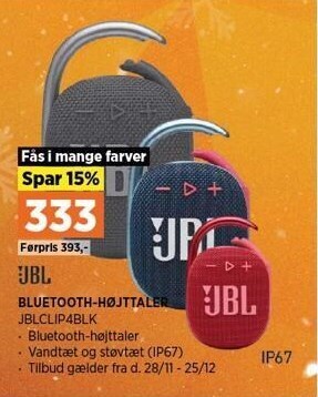 Power Bluetooth-højttaler tilbud