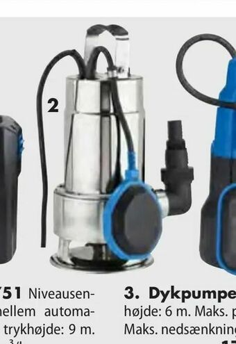 Biltema Dykpumpe DP 1001 tilbud
