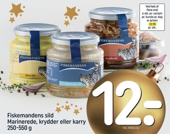 REMA 1000 Fiskemandens sild tilbud