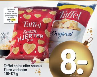 Rema 1000 Taffel chips tilbud