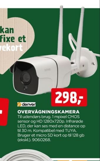jem & fix Denver overvågningskamera tilbud