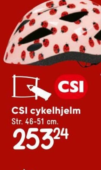 Bilka CSI Cykelhjelm tilbud