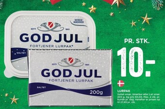 MENY Lurpak tilbud