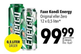 Citti Faxe kondi energy tilbud