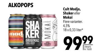 Citti Cult modjo, shaker eller mokai tilbud