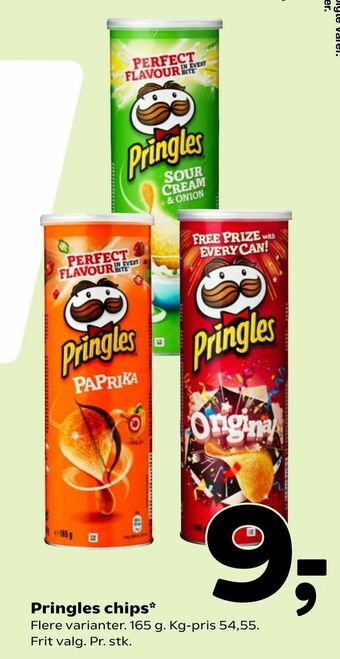 Coop 365 Pringles chips tilbud