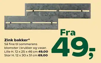 Zink bakker