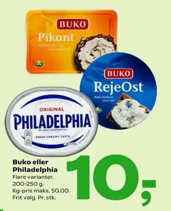 Coop 365 Buko eller Philadelphia tilbud