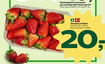 Coop 365 Danske jordbær tilbud