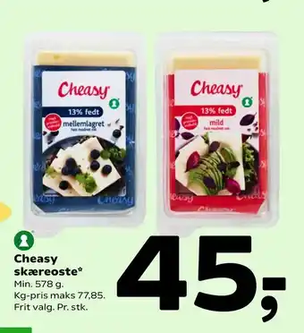 Coop 365 Cheasy skæreoste tilbud