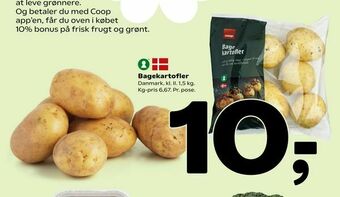 Coop 365 Bagekartofler tilbud