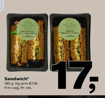 Coop 365 Sandwich tilbud