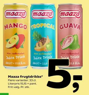 Coop 365 Maaza frugtdrikke tilbud