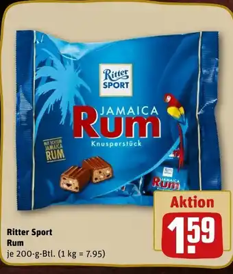 REWE DE Ritter Sport Rum tilbud