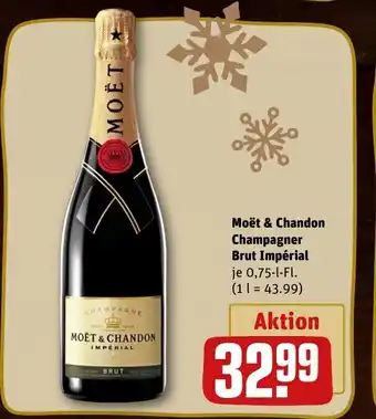 REWE DE Moët & Chandon Champagner Brut Impérial tilbud