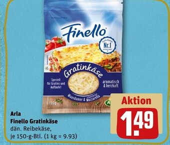 REWE DE Arla Finello Gratinkäse tilbud