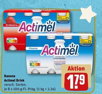 REWE DE Danone Actimel Drink tilbud