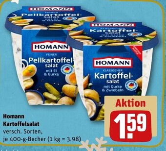 REWE DE Homann Kartoffelsalat tilbud