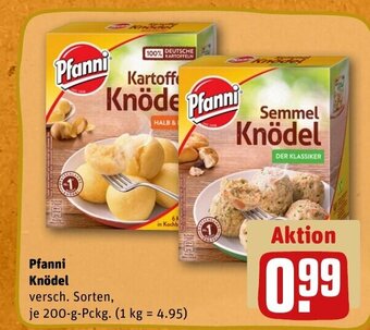 REWE Pfanni Knödel tilbud