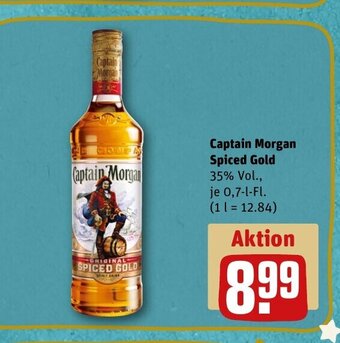 REWE DE Captain Morgan Spiced Gold tilbud