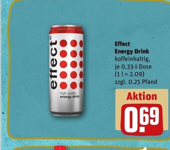 REWE DE Effect Energy Drink tilbud