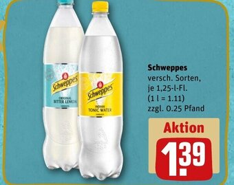 REWE DE Schweppes tilbud