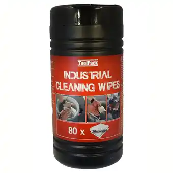 Silvan Toolpack, rengøringsservietter, industrial cleaning wipes, 80 stk. tilbud