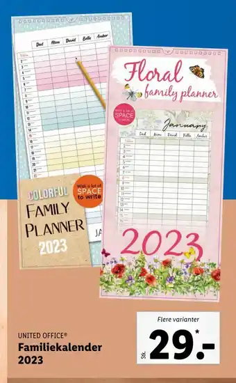 Lidl Familiekalender 2023 tilbud