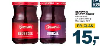 Let-Køb Beauvais rødkål-syltet tilbud