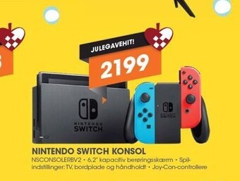 Expert Nintendo switch konsol tilbud