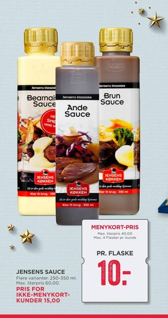 MENY Jensens sauce tilbud