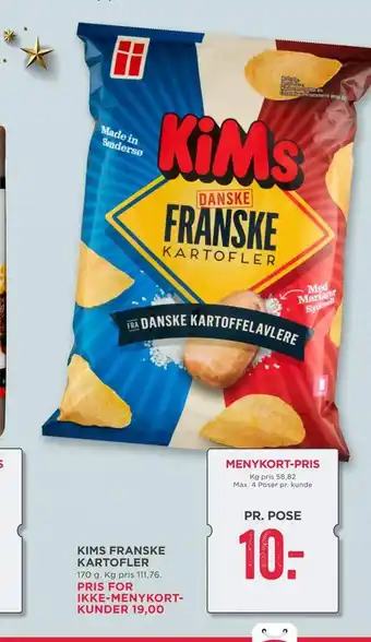 Kims franske kartofler