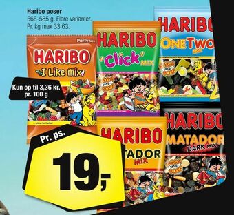 Calle Haribo poser tilbud