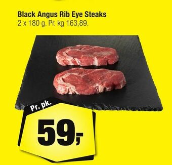 Calle Black Angus Rib Eye Steaks tilbud