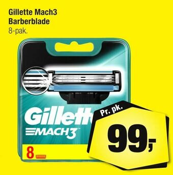 Calle Gillette Mach3 Barberblade tilbud