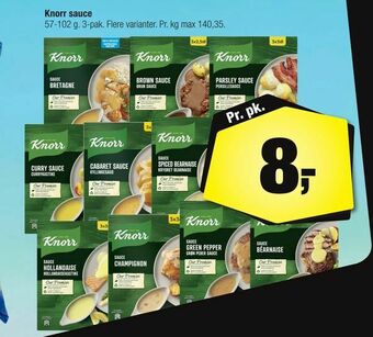 Knorr sauce