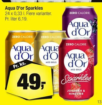 Calle Aqua D'or Sparkles tilbud
