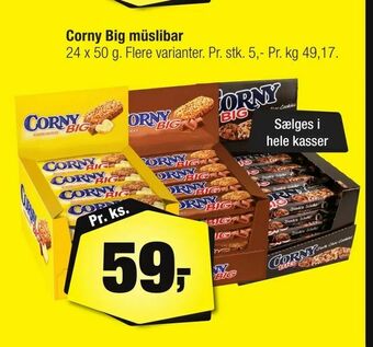 Calle Corny Big müslibar tilbud