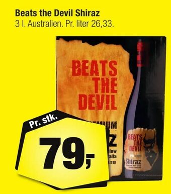 Calle Beats the Devil Shiraz tilbud