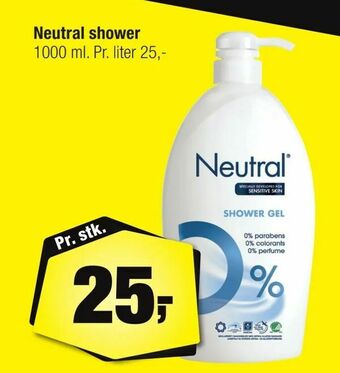 Calle Neutral shower tilbud