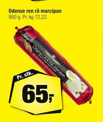 Calle Odense ren rå marcipan tilbud