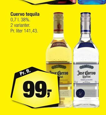 Calle Cuervo tequila tilbud