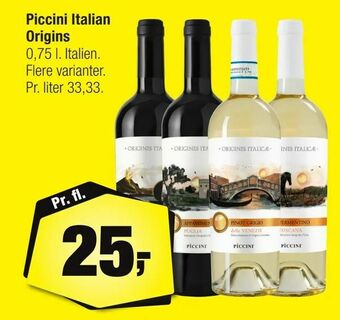 Calle Piccini Italian Origins tilbud