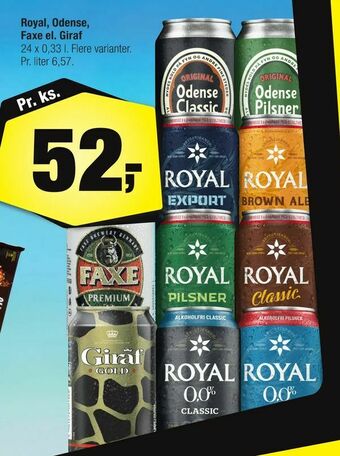 Calle Royal, Odense, Faxe el. Giraf tilbud