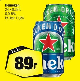 Calle Heineken tilbud