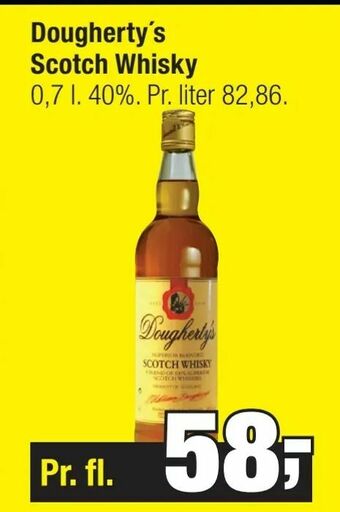 Calle Dougherty's Scotch Whisky tilbud